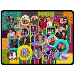 Mam-maw - 80  x 56  Fleece Blanket (Large)