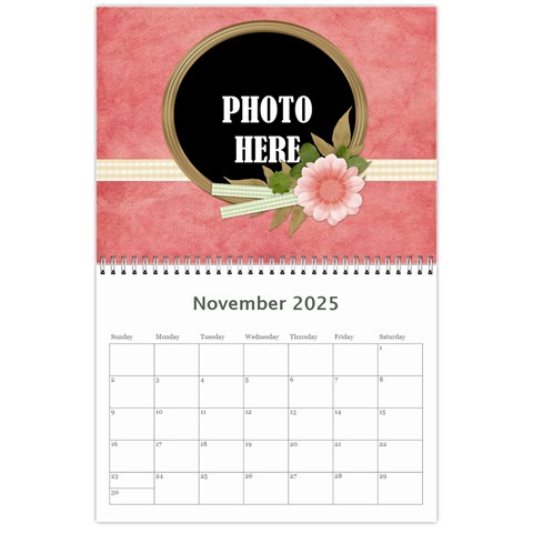 2025 Amore Calendar 1 By Lisa Minor Nov 2025