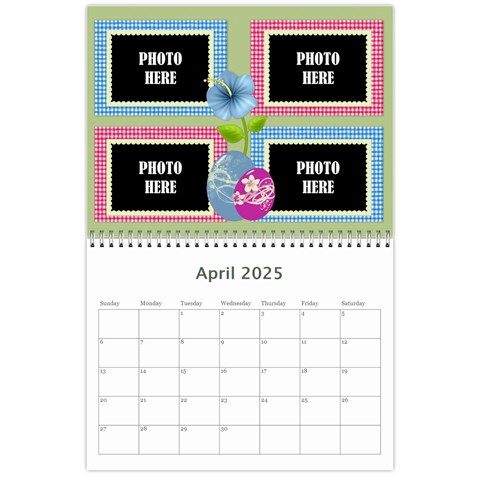 2025 Calendar Mix 10 By Lisa Minor Apr 2025