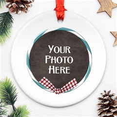 Christmas Dazzle Ornament - Ornament (Round)