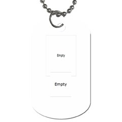 Christmas Dazzle Dog Tag - Dog Tag (One Side)