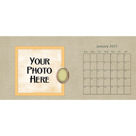 2025 Sml 11x5 Calendar By Lisa Minor Jan 2025