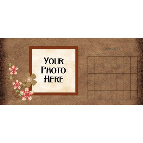 2025 Sml 11x5 Calendar By Lisa Minor Jul 2025