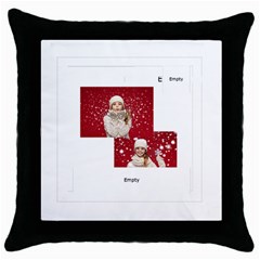 xmas - Throw Pillow Case (Black) xmas - Throw Pillow Case (Black)