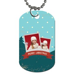 xmas - Dog Tag (Two Sides) xmas - Dog Tag (Two Sides)