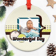 kids - Round Ornament (Two Sides) kids - Round Ornament (Two Sides)