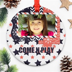 kids - Round Ornament (Two Sides) kids - Round Ornament (Two Sides)