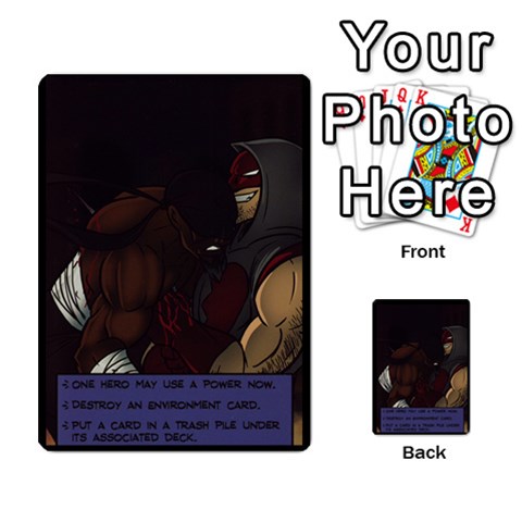 Sentinels Promos Iii (with All Promo Villians) By Charles Fox Back 38