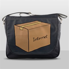 Internet Box Messenger Bag
