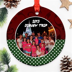 gram - Round Ornament (Two Sides)