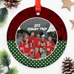 greg - Round Ornament (Two Sides)