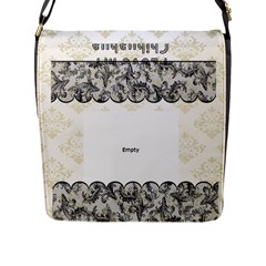 I Love My Chihuahua Flap Closure Bag Large