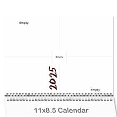 Wall Calendar 11 X 8 5