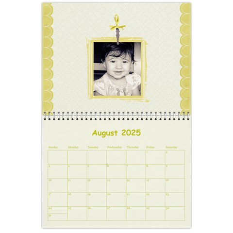 Wall Calendar 11 X 8 5 By Deca Aug 2025