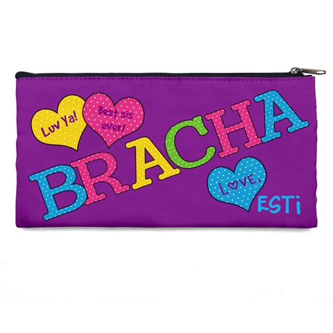 Bracha K Pencil Case By Kornie Back