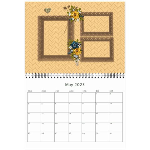 Wall Calendar 8 5 X 6: Together As Family By Jennyl May 2025