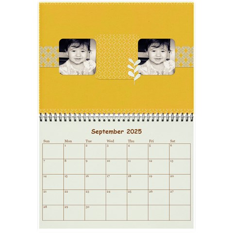 Wall Calendar 8 5 X 6 By Deca Sep 2025