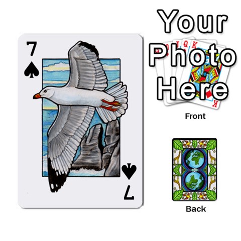 Animals Poker Set By Angela Front - Spade7