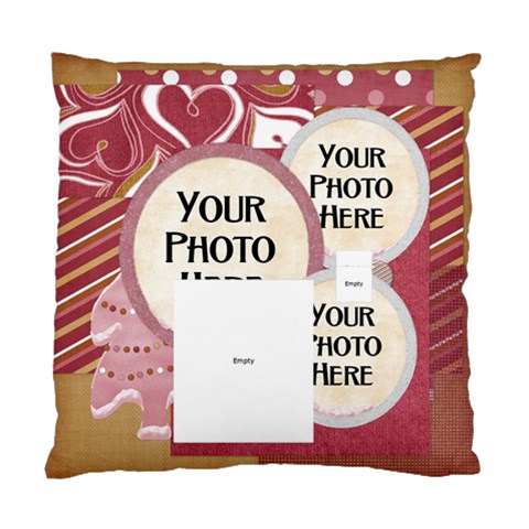 I Heart Cushion By Lisa Minor Front