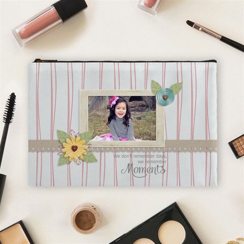 Cosmetic Bag (l): Moments By Jennyl Front