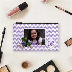 Cosmetic Bag (s):  Violet Chevron