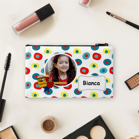 Cosmetic Bag (s): School Stuff By Jennyl Back