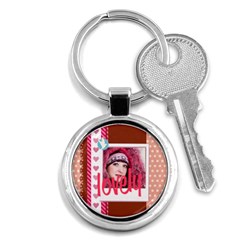 love - Key Chain (Round)