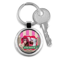 love - Key Chain (Round)