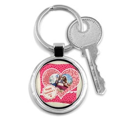 love - Key Chain (Round)