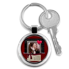 love - Key Chain (Round)
