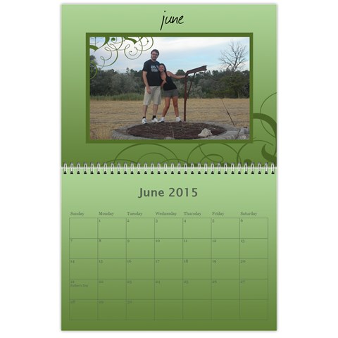 Calendar 2015 By Carmensita Jun 2015
