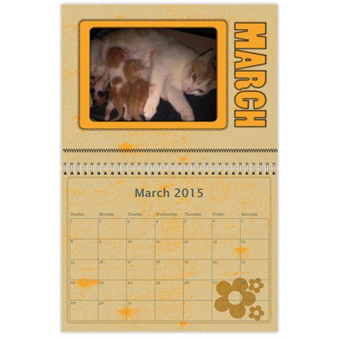 Calendar 2015 By Carmensita Mar 2015