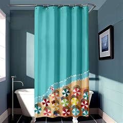 summer - Shower Curtain 36  x 72  (Stall)