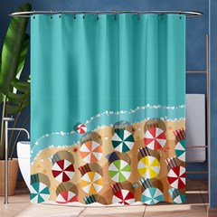 summer - Shower Curtain 60  x 72  (Medium)