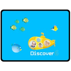 summer kids - 80 x 56 Fleece Blanket (Large) summer kids - 80 x 56 Fleece Blanket (Large)