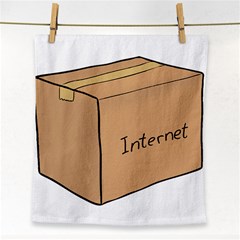 Internet Box Hand Towel - Face Towel