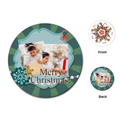 xmas - Playing Cards Single Design (Round) xmas - Playing Cards Single Design (Round)