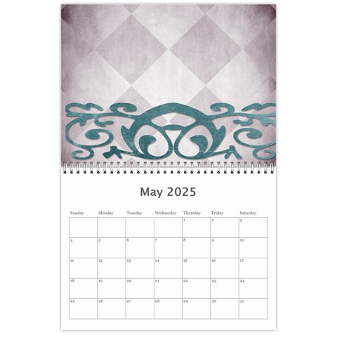 Calendar 2025 By Amanda Bunn May 2025