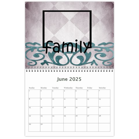 Calendar 2025 By Amanda Bunn Jun 2025