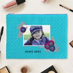 Cosmetic Bag (xl): Snowflakes
