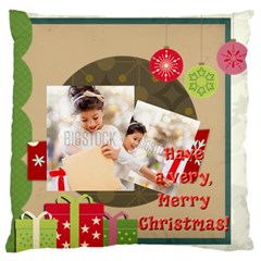 xmas - Large Cushion Case (Two Sides) xmas - Large Cushion Case (Two Sides)