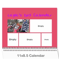 Laylas 2015 Calendar - Wall Calendar 11  x 8.5  (12-Months)
