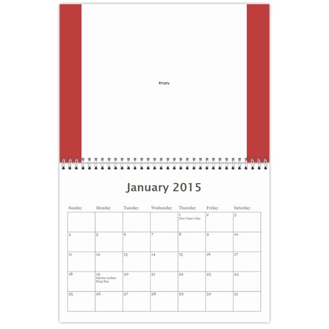 Laylas 2015 Calendar By Katy Jan 2015