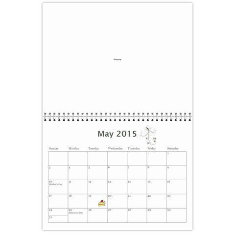Laylas 2015 Calendar By Katy May 2015