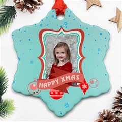 xmas - Snowflake Ornament (Two Sides) xmas - Snowflake Ornament (Two Sides)