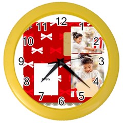 xmas - Color Wall Clock