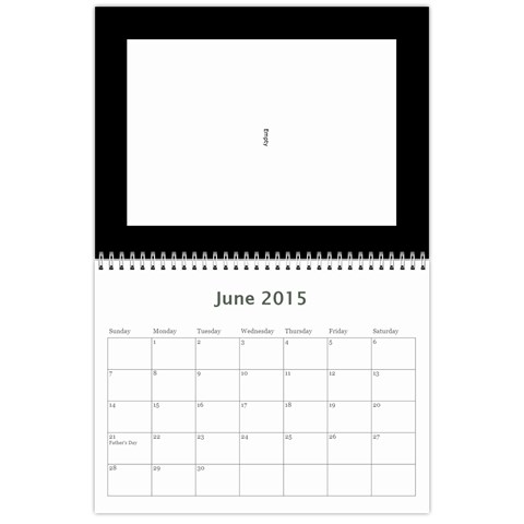 Calendar 2015 By Bekah Donohue Jun 2015