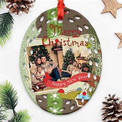 xmas - Ornament (Oval Filigree)