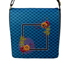 Flap Closure Messenger Bag (l)