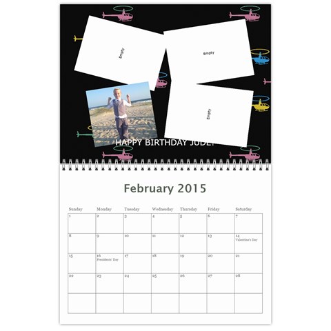 Cousins Calander By Julia Feb 2015